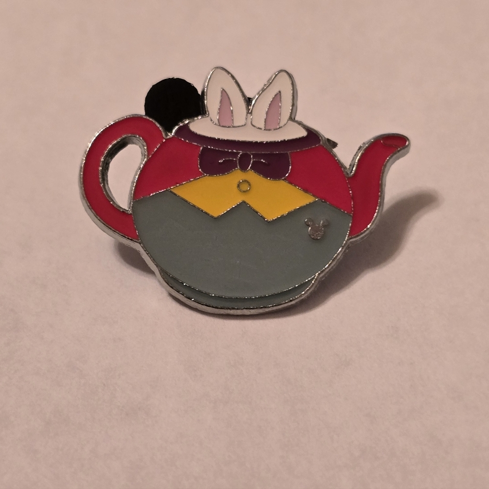 Disney Trading pin 102285 DLR 14 Hidden Mickey Alice in Wonderland Teapot